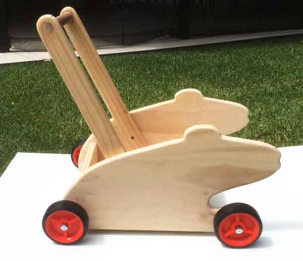 wooden walker for baby